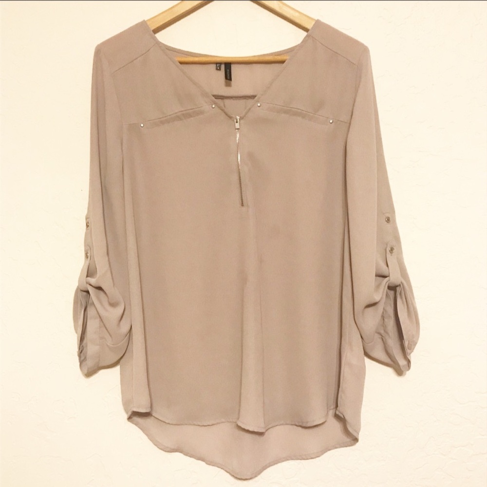 MAURICES Blouse - pinkish grey